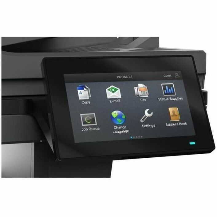Lexmark MX532adwe Mono Laser Printer, 46 PPM Speed, Secure Multi-Function Design