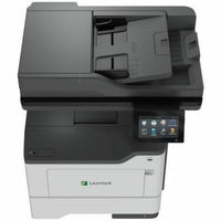 Lexmark MX532adwe Mono Laser Printer, 46 PPM Speed, Secure Multi-Function Design