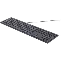 Matias RGB Backlit Wired Aluminum Keyboard for PC - Black Frame, USB Hub, Custom Color Control Default Title