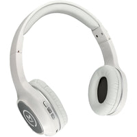 Morpheus 360 TREMORS 4500W Bluetooth 5.0 Headset in sleek white design showcasing plush ear cushions for superior comfort.