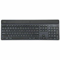 Targus EcoSmart Solar Bluetooth Keyboard - 85% Recycled Material, Antimicrobial, Multi-Device Connectivity