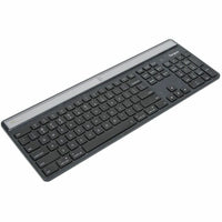 Targus EcoSmart Solar Bluetooth Keyboard - 85% Recycled Material, Antimicrobial, Multi-Device Connectivity