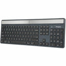 Targus EcoSmart Solar Bluetooth Keyboard - 85% Recycled Material, Antimicrobial, Multi-Device Connectivity