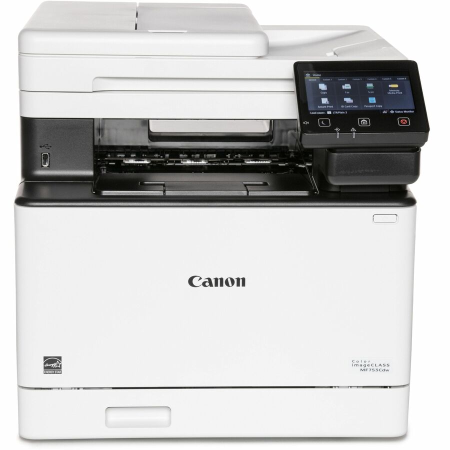 Canon imageCLASS MF753Cdw Wireless 4-in-1 Color Laser Printer, 35 ppm, 1200 x 1200 dpi, Compact Design