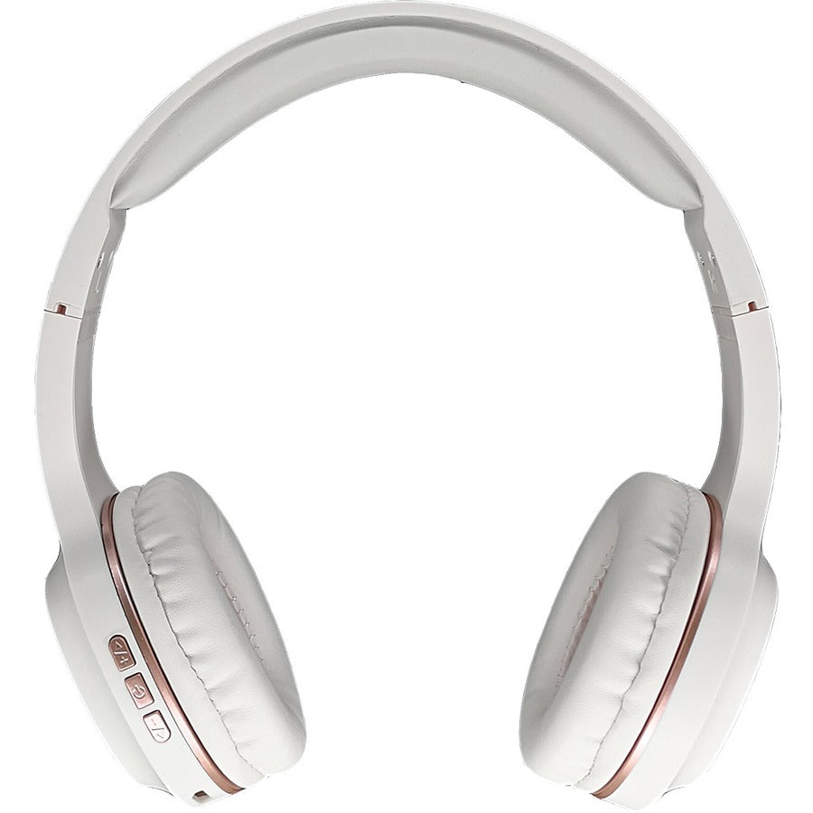 Morpheus 360 TREMORS Wireless On-Ear Headphones showcasing sleek design and plush ear cushions for HiFi sound and deep bass.