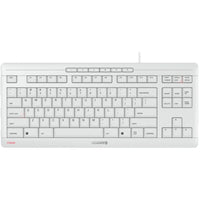 Cherry Stream TKL Wired Keyboard - Compact, Ergonomic, Quiet Scissor Switch, Black Default Title