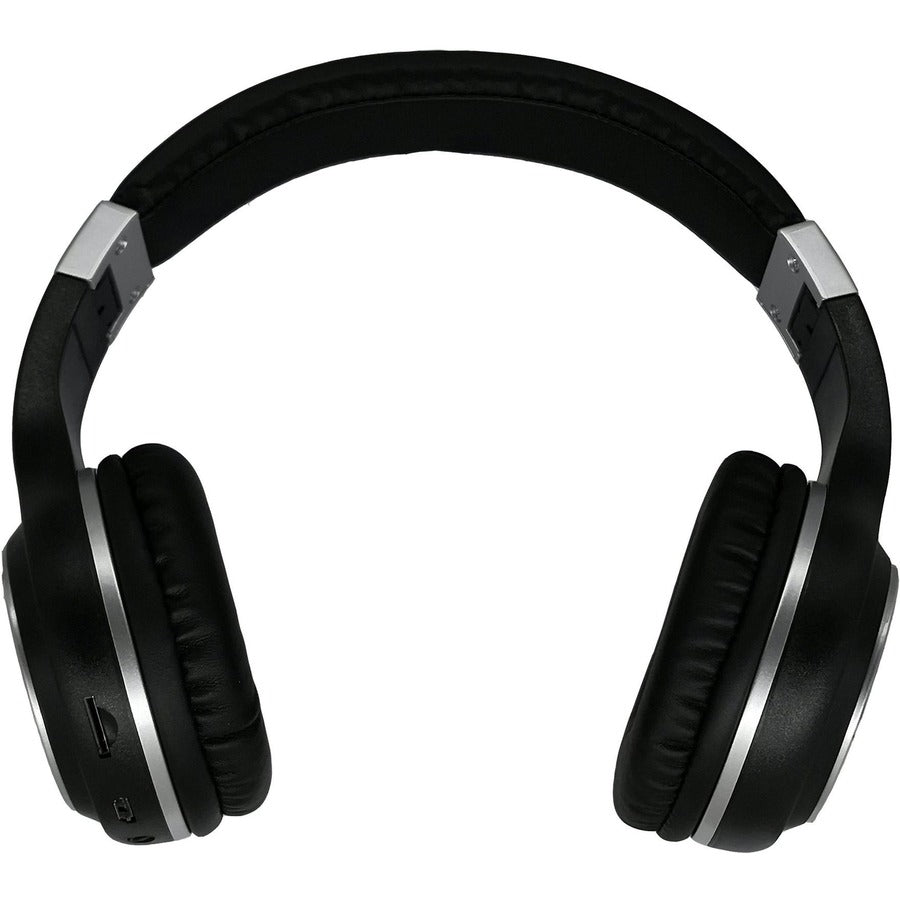 Morpheus 360 Serenity Wireless Over-Ear Headphones showcasing their sleek design and soft protein leather ear cushions for ultimate comfort and HiFi sound experience.