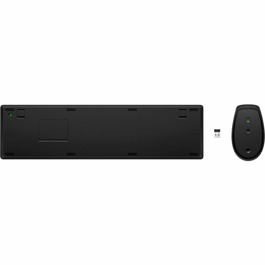HP Wireless Keyboard Mouse Combo 650 | Ergonomic Design with Customizable Keys & Multi-Surface Sensor