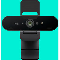 Logitech Brio 4K HDR Webcam - 90 FPS, Right Light 3, Dual Omnidirectional Mics, Pro-Level Video Calls