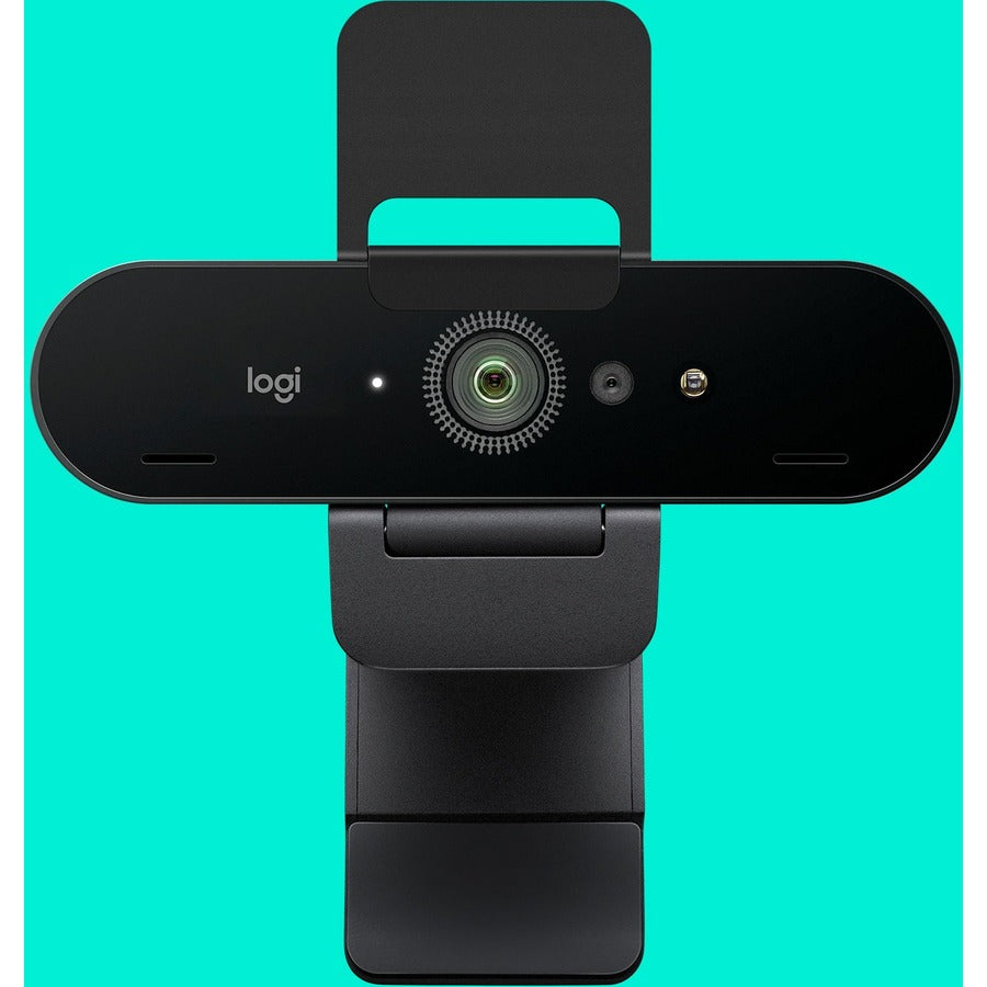 Logitech Brio 4K HDR Webcam - 90 FPS, Right Light 3, Dual Omnidirectional Mics, Pro-Level Video Calls