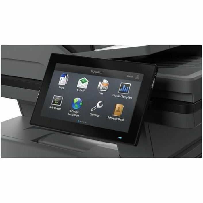Lexmark MX632adwe Monochrome Multifunction Printer, 50 PPM, Duplex, Secure Design, High Productivity