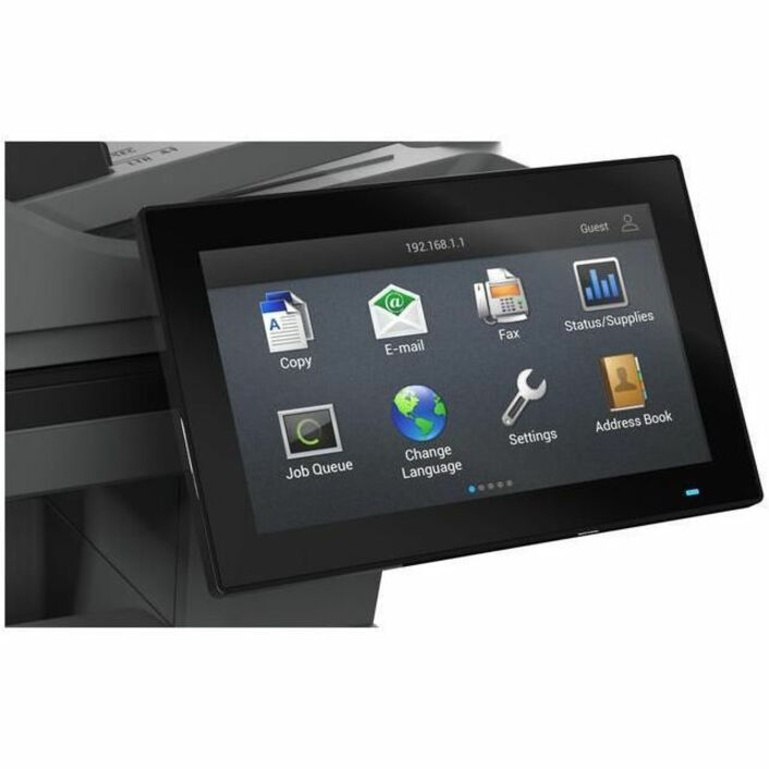 Lexmark MX632adwe Monochrome Multifunction Printer, 50 PPM, Duplex, Secure Design, High Productivity