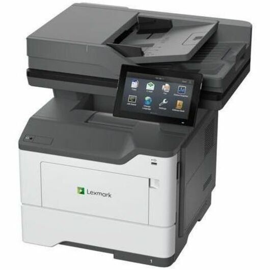 Lexmark MX632adwe Monochrome Multifunction Printer, 50 PPM, Duplex, Secure Design, High Productivity