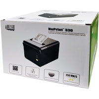 Adesso NuPrint 330 Compact Direct Thermal Receipt Printer | 3" Paper | USB, Network, & Serial Interfaces