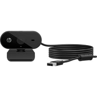 HP 325 FHD 1080p Webcam with Privacy Lens Cover, USB A, Auto Image Correction & Wide-Angle Default Title