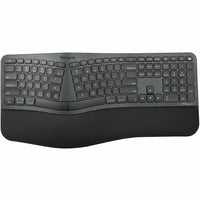 Targus EcoSmart Ergonomic Keyboard - Full-Size, 85% Recycled Materials, Bluetooth, Multi-Device Connectivity Default Title