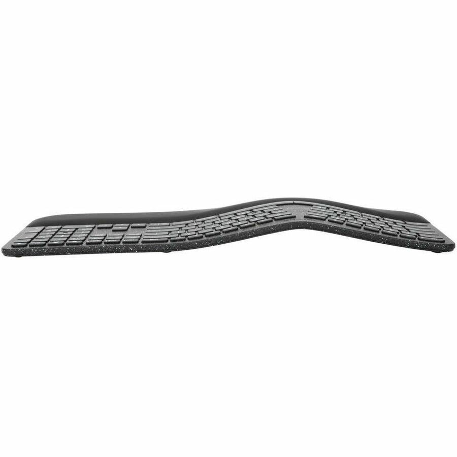Targus EcoSmart Ergonomic Keyboard - Full-Size, 85% Recycled Materials, Bluetooth, Multi-Device Connectivity