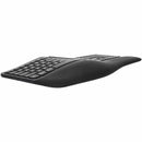 Targus EcoSmart Ergonomic Keyboard - Full-Size, 85% Recycled Materials, Bluetooth, Multi-Device Connectivity