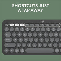 Logitech Pebble 2 Combo - Wireless Keyboard & Mouse, Logi Bolt, Quiet & Eco-Friendly Design