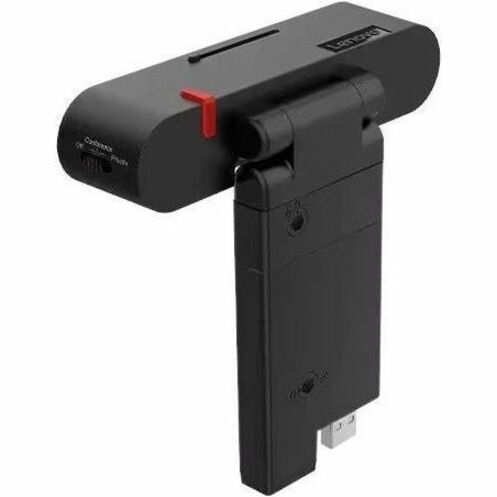 Lenovo ThinkVision MC60 1080P USB Webcam - Seamless Integration, Autofocus, Dual Mics & Privacy Features