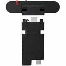 Lenovo ThinkVision MC60 1080P USB Webcam - Seamless Integration, Autofocus, Dual Mics & Privacy Features