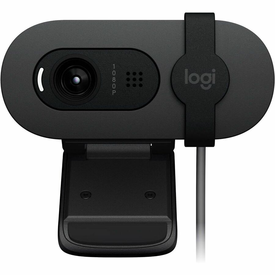Logitech Brio 105 Webcam | 1080P Full HD Video | Sleek Graphite Design | Professional Quality