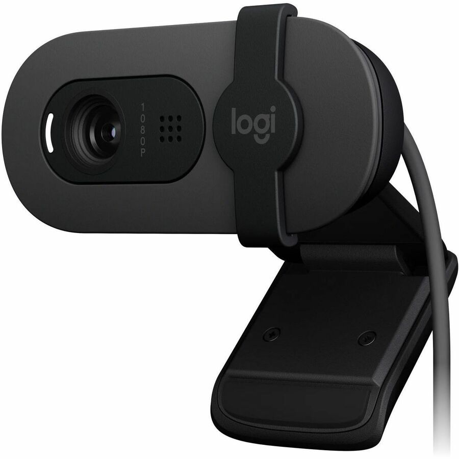 Logitech Brio 105 Webcam | 1080P Full HD Video | Sleek Graphite Design | Professional Quality