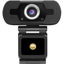 Urban Factory WEBEE 2MP 1080p Webcam with 30FPS, Built-in Microphone, Universal Mounting Clip, Black