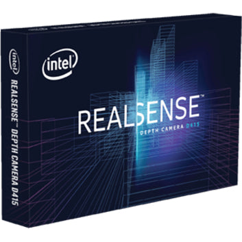 Intel RealSense D415 Depth Camera 30fps USB3, High Precision 3D Scanning, Ideal For Development