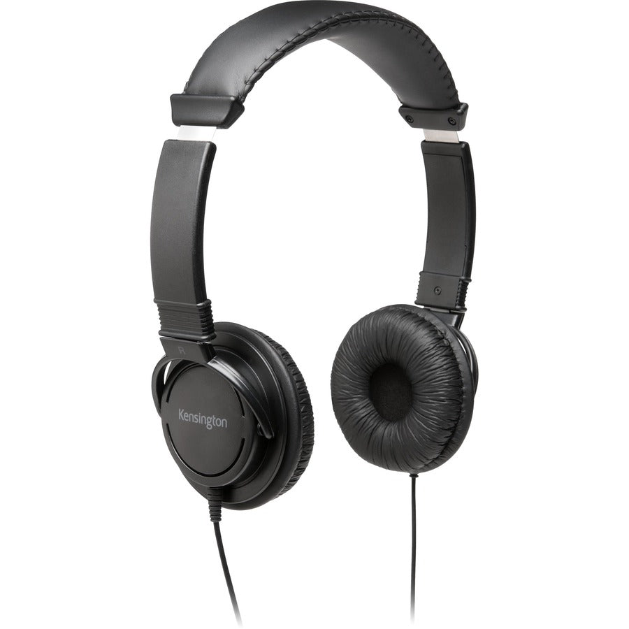 Kensington Classic USB Headphones - 40mm Drivers, Comfort Design, 6FT Cord, Safe Listening Limit