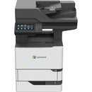 Lexmark MX722adhe Monochrome Multifunction Printer showcasing advanced features, including 70 ppm printing speed, duplex capabilities, and a 3300 sheet capacity, perfect for large workgroups.