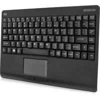 Adesso Wireless Mini Touchpad Keyboard - 2.4GHz RF, GlidePoint Touchpad, Compact Design