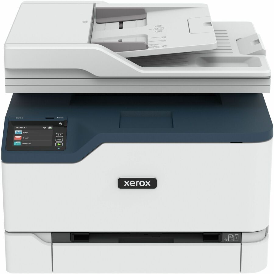 Xerox C235 Color Multifunction Printer - Fast 24 PPM, Wireless, Duplex, ADF, & Mobile Printing