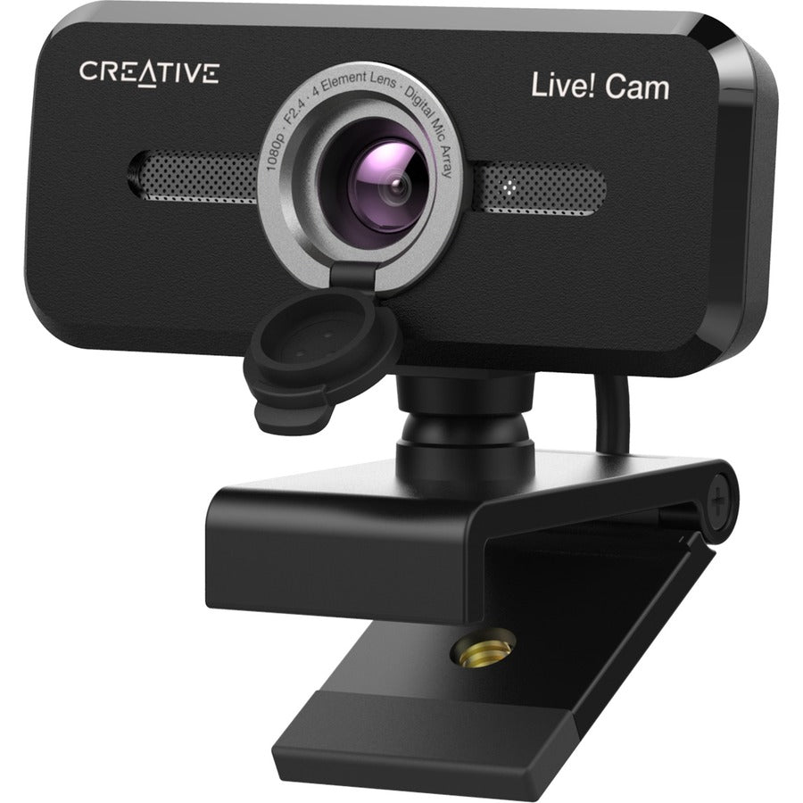 Creative Live! Cam Sync 1080P Webcam with SmartComms Kit, Dual Mics, and Noise Clean-Out