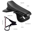 Durable and adjustable dashboard phone holder mount for cars by Ask Gecko, showcasing high-quality ABS material and a design that doesn't damage the car, perfect for securing devices like iPhone and Samsung.