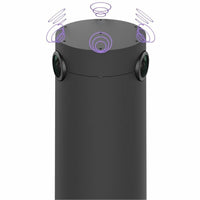 Logitech Sight AI Meeting Cam - 4K Video Conferencing with 60 FPS, Graphite, Designed for Hybrid Spaces