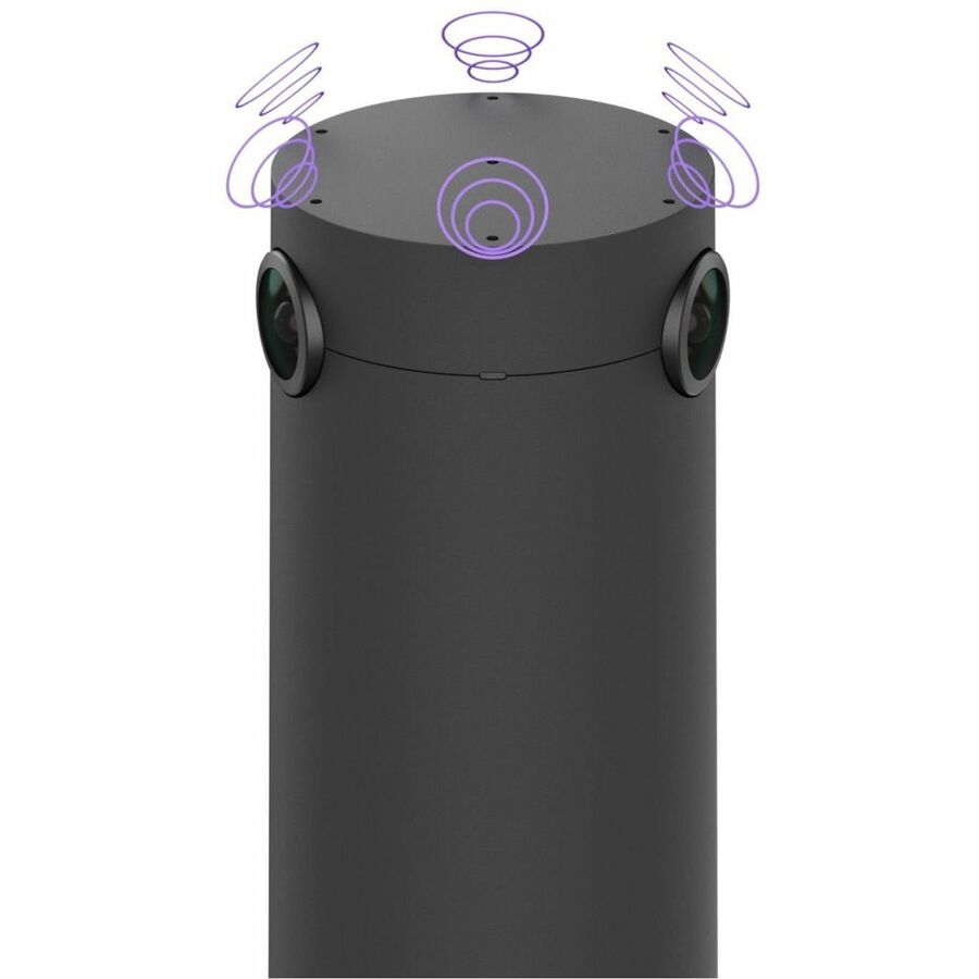 Logitech Sight AI Meeting Cam - 4K Video Conferencing with 60 FPS, Graphite, Designed for Hybrid Spaces