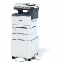 Xerox VersaLink C415 Color Multifunction Printer showcasing its compact structure and advanced functionalities, perfect for busy work environments needing reliable printing solutions.