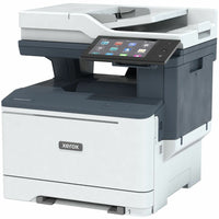 Close-up view of the Xerox VersaLink C415 Color Multifunction Printer, highlighting its sleek interface and innovation, designed to simplify printing, scanning, copying, and faxing tasks.
