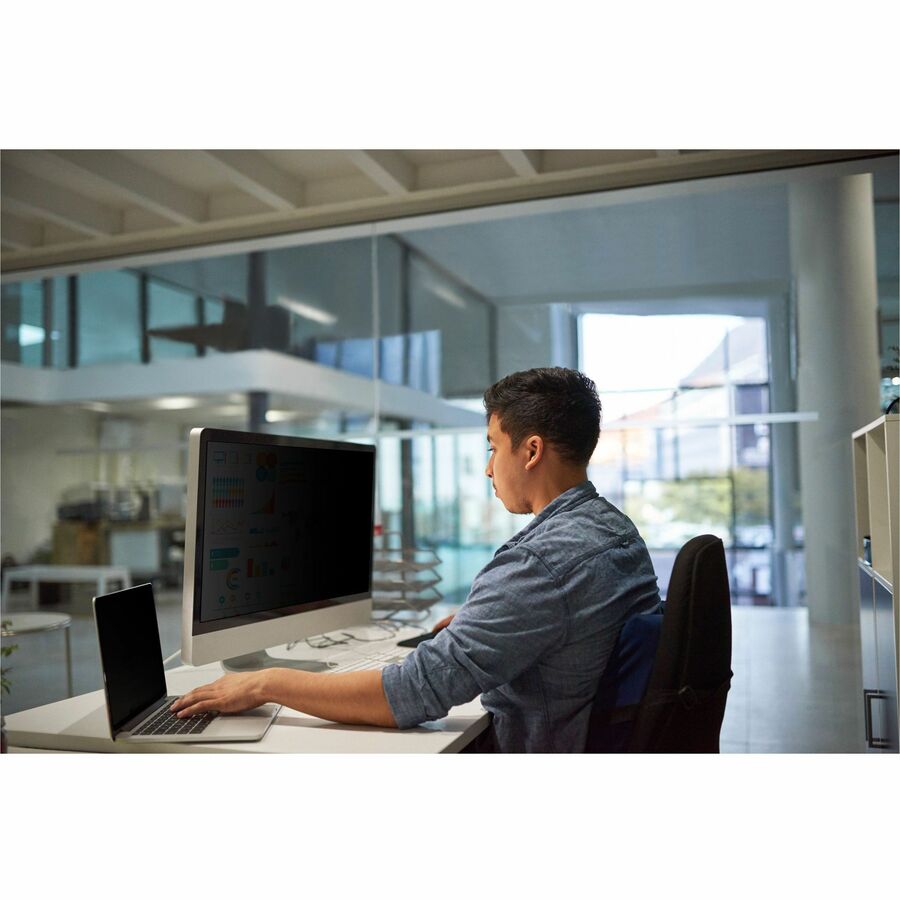3M COMPLY Magnetic Attach Privacy Filter for 23.8-Inch Monitor - Ultra Strong Secure Attachment