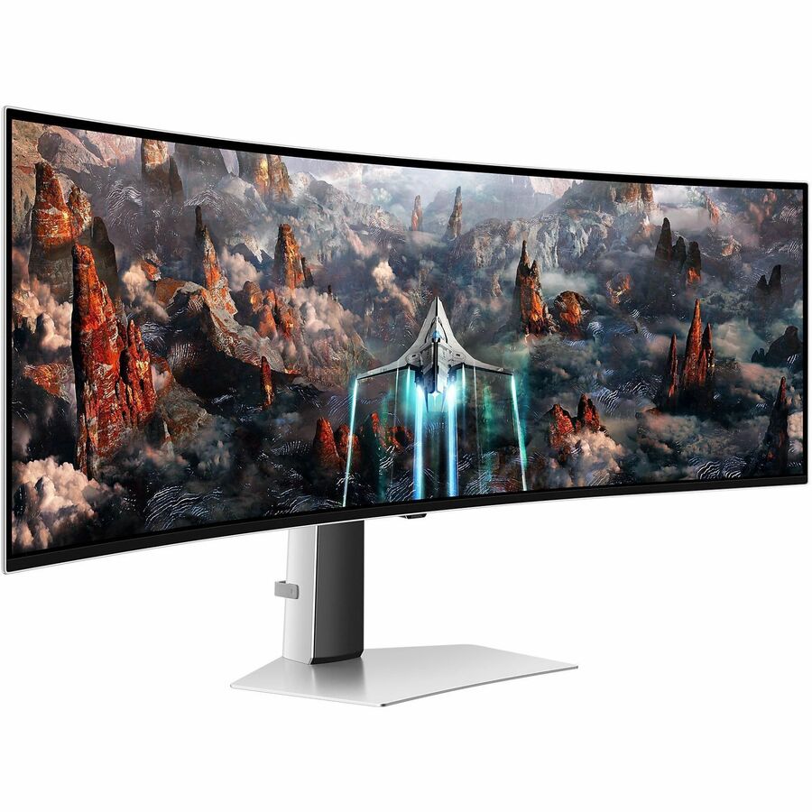 Samsung Odyssey G9 49" DQHD OLED Gaming Monitor - Curved 32:9, 5120x1440, Quantum Dot Technology