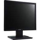 Acer V176L 17 Inch LED LCD Monitor showcasing its sleek black design with a square screen, ideal for vibrant visuals and efficient display solutions.