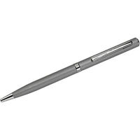 Elegant pen beside the Asus ZenScreen MB16AC portable monitor, symbolizing a functional and stylish accessory setup for on-the-go professionals.