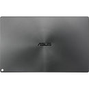 Rear view of the ASUS ZenScreen MB16AC portable monitor showcasing its sleek and modern design.