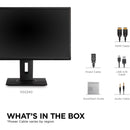 Unbox the ViewSonic VG2240 22 Inch FHD Monitor to discover essential accessories including power and HDMI cables, enhancing your setup experience.