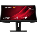 ViewSonic VG2240 22 Inch FHD Monitor front view showcasing vibrant display and ergonomic design.