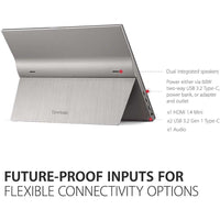 ViewSonic TD1655 15.6" Full HD Portable Touch Monitor - 10-Point Touchscreen, USB-C Connectivity