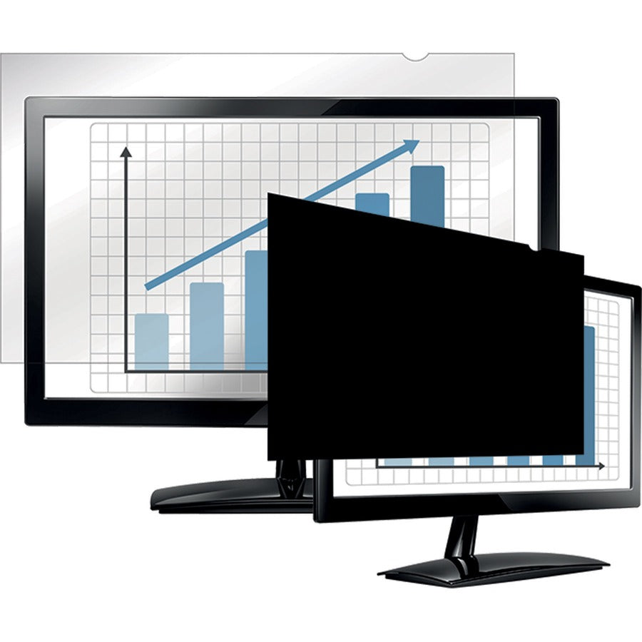 Fellowes PrivaScreen 24" Widescreen Privacy Filter - Blackout Technology, TAA Compliant, Anti-Glare
