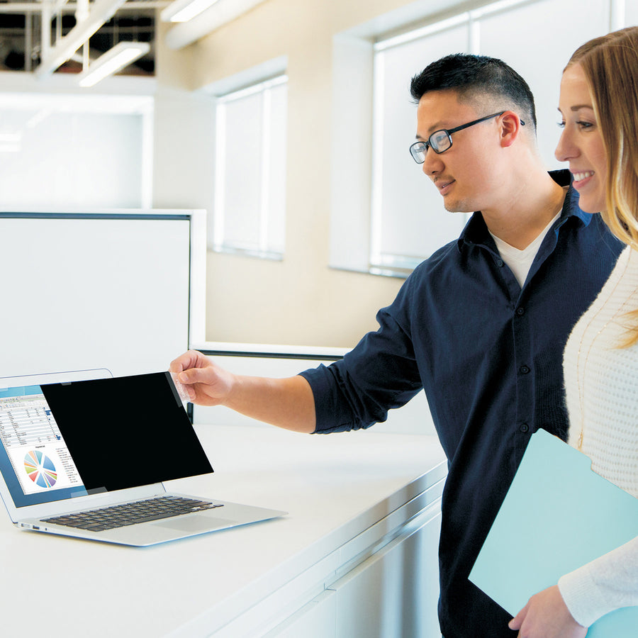 Fellowes PrivaScreen 24" Widescreen Privacy Filter - Blackout Technology, TAA Compliant, Anti-Glare