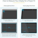 StarTech 14" Laptop Privacy Screen - Antiglare Shield, Blue Light Reduction, Reversible Design